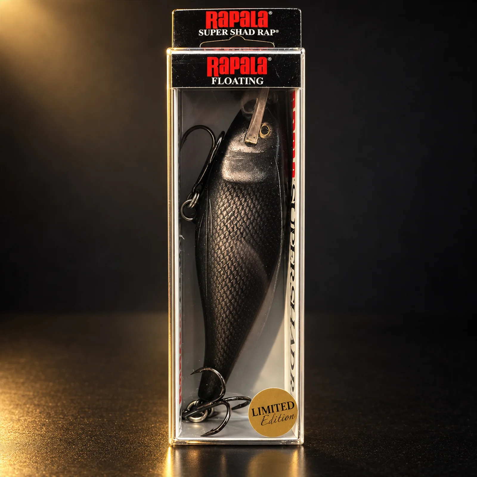 Isca Rapala Super Shad Rap 14 cm 30 g BK