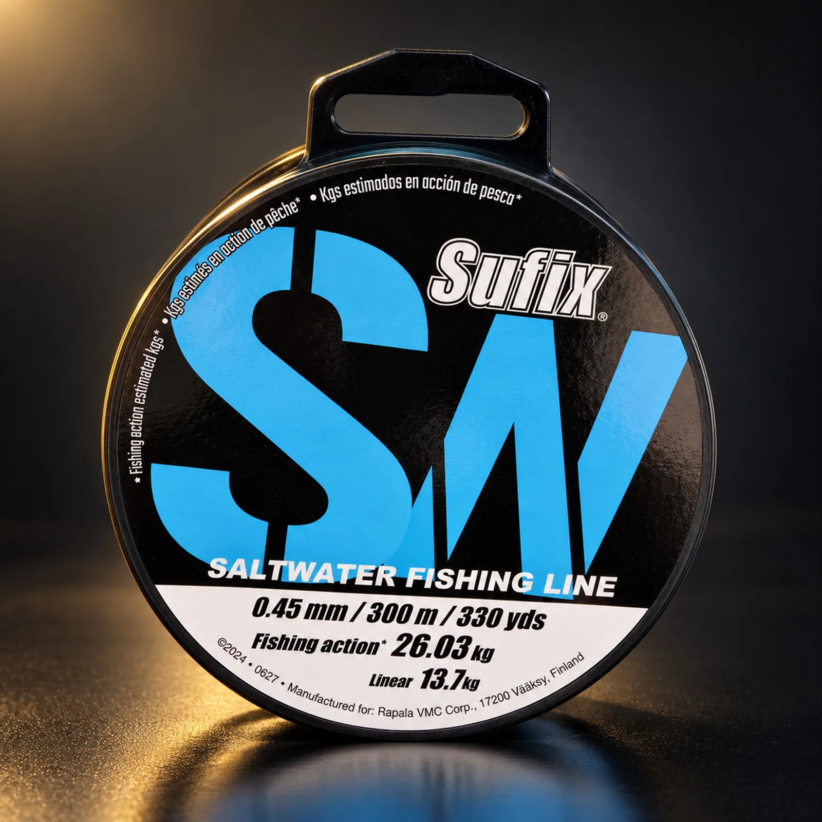 Linha Sufix Mono Saltwater 300 m 0,45 mm Celeste