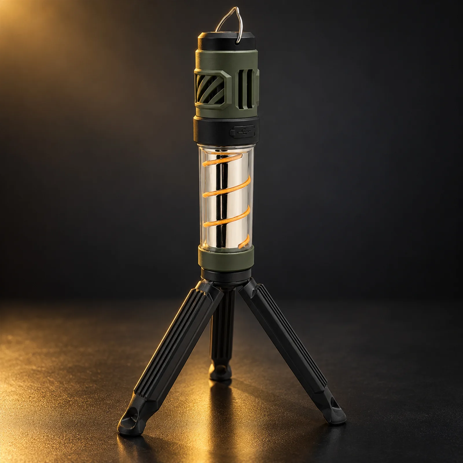 Luminária de Tripé 3 em 1 com Repelente AH06 ML-5528