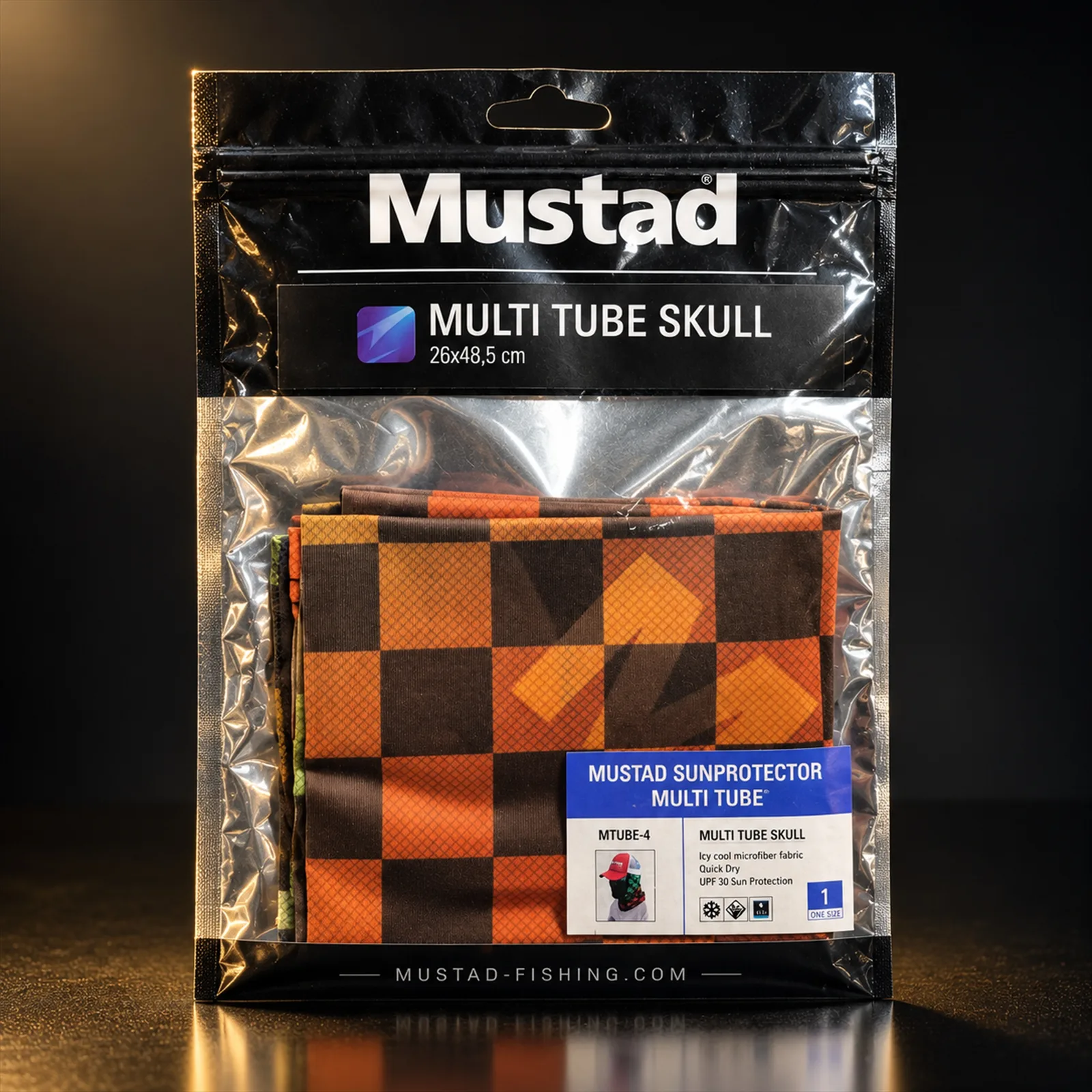 Máscara de Proteção Solar Mustad FPU 30 MTUBE-4