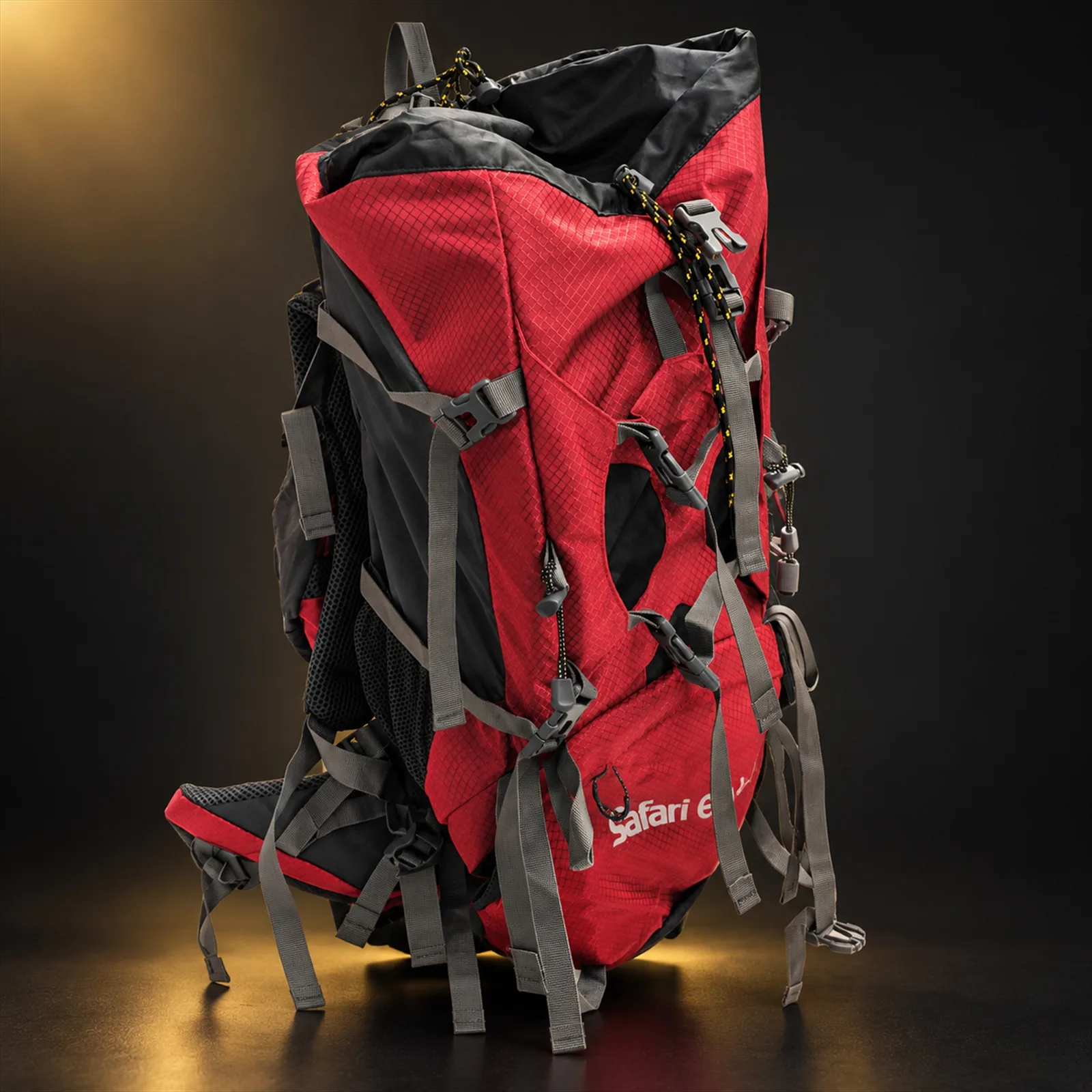 Mochila de Camping Safari 65 L Vermelha BP65