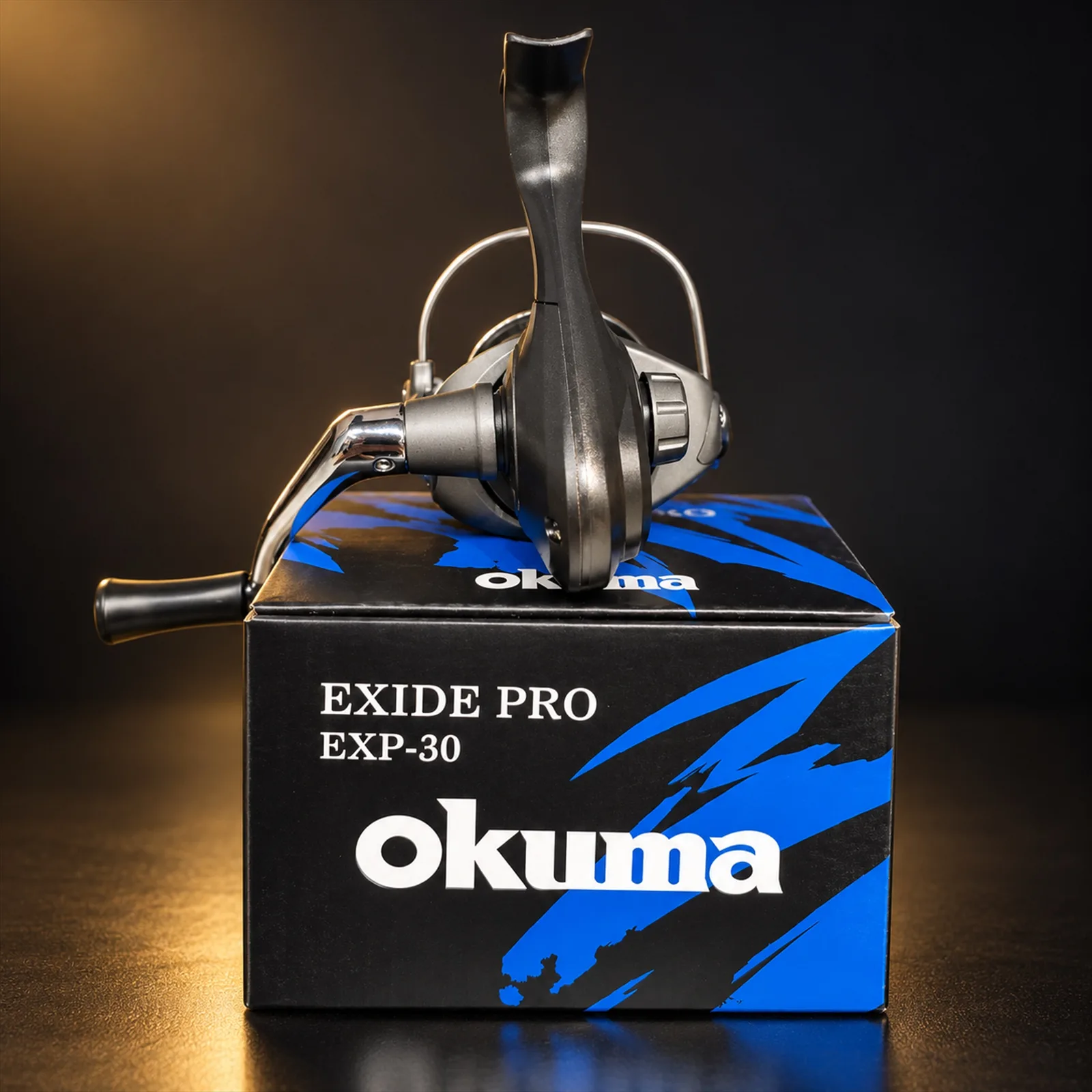 Molinete Okuma Exide Pro 30 1 Rolamento Relação 5,0:1 100 m x 0,30 mm Alumínio EXP-30