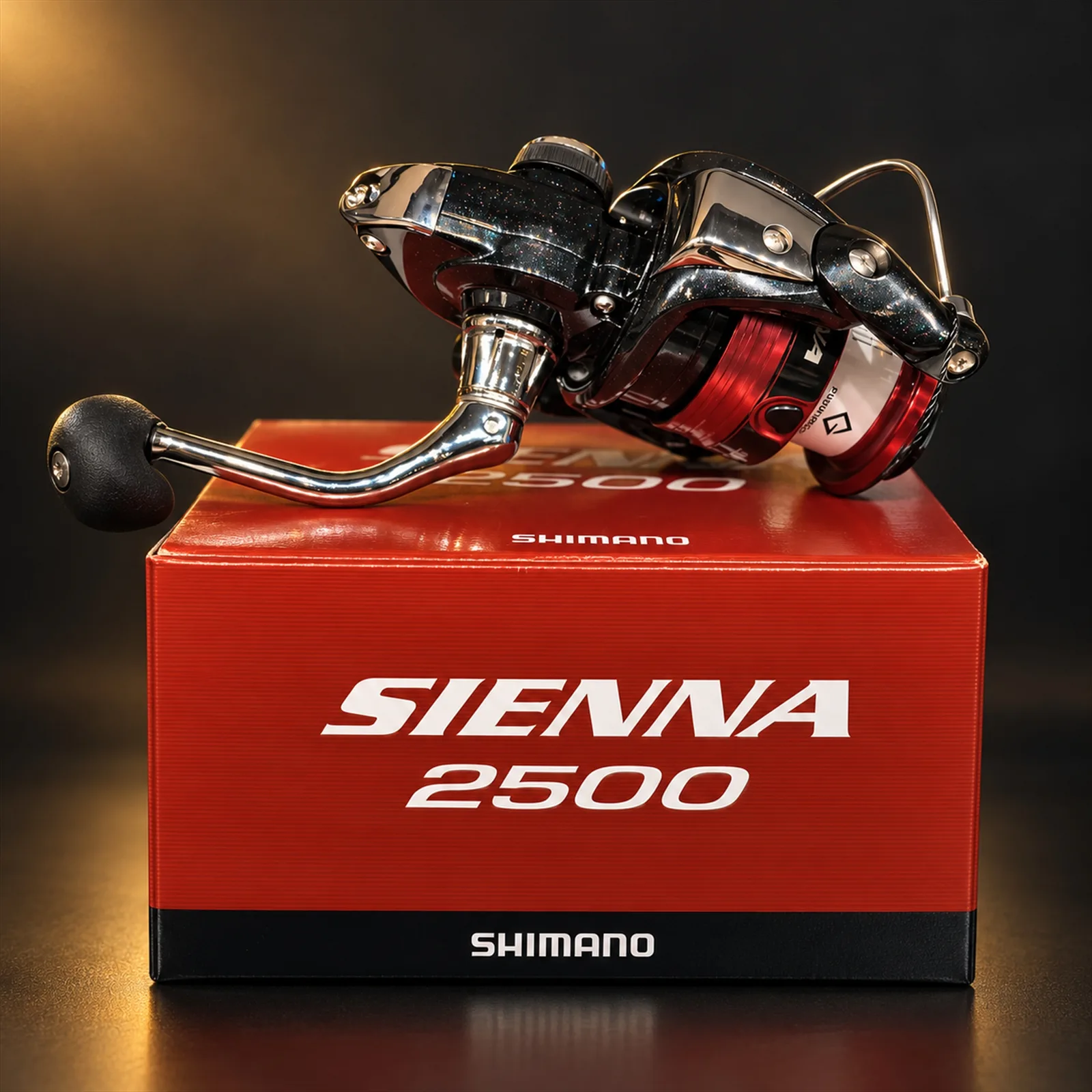 Molinete Shimano Sienna FG 2500 Grafite SN2500FG