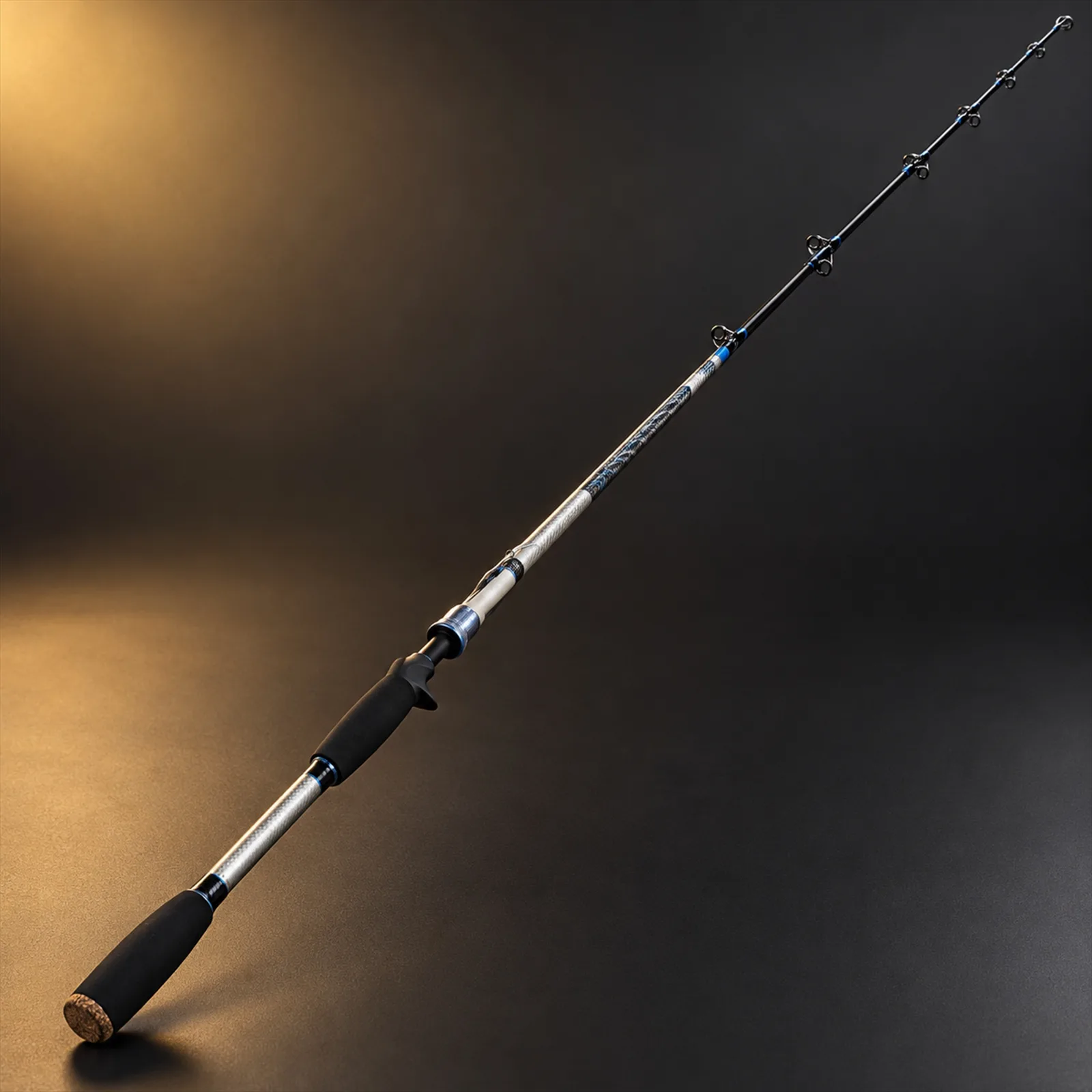 Vara de Pescar Challenger Crius Casting Carbono 2,40 m 2 Partes CRIUS2.40C