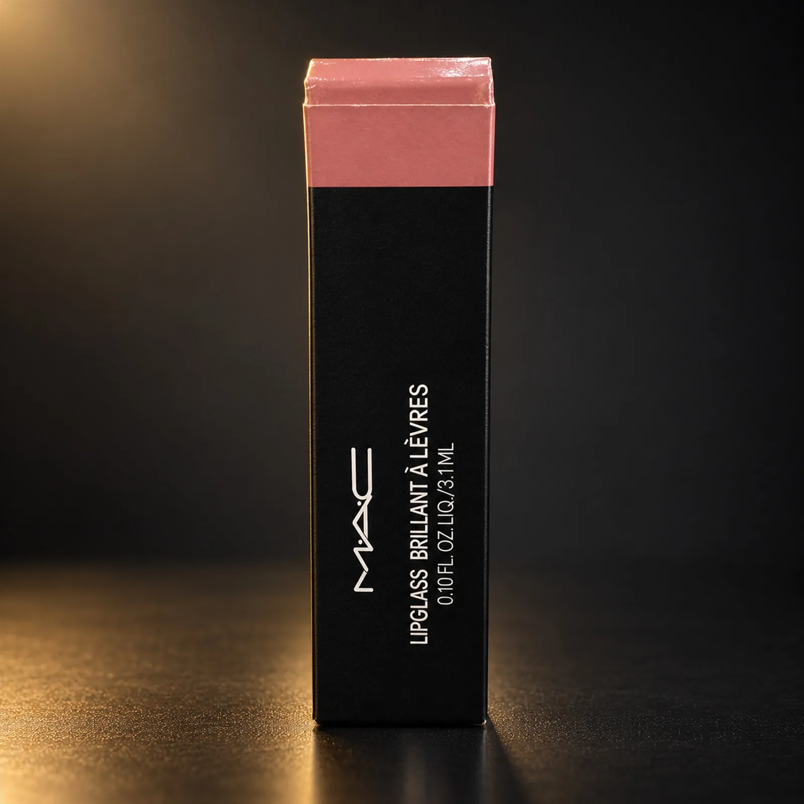 Brilho labial MAC Lipglass Nymphette 3,10g