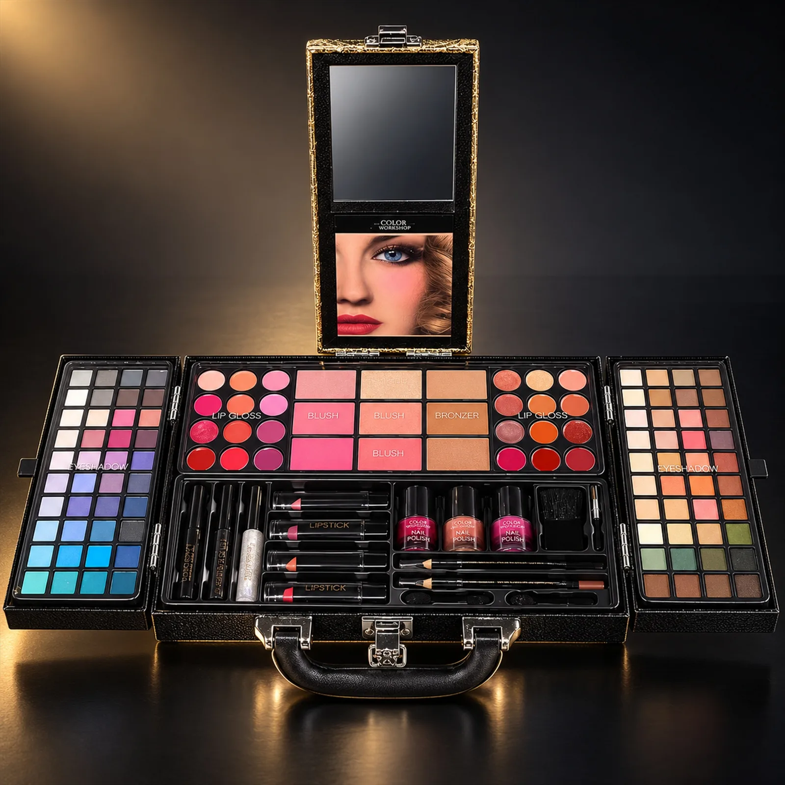 Estojo de maquiagem Markwins The Color Workshop Wings of Beauty 2