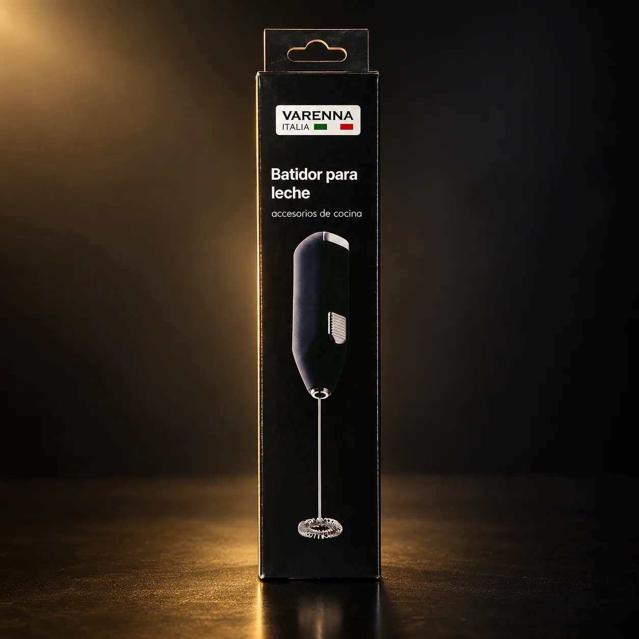 Mixer para espuma de leite Varenna preto