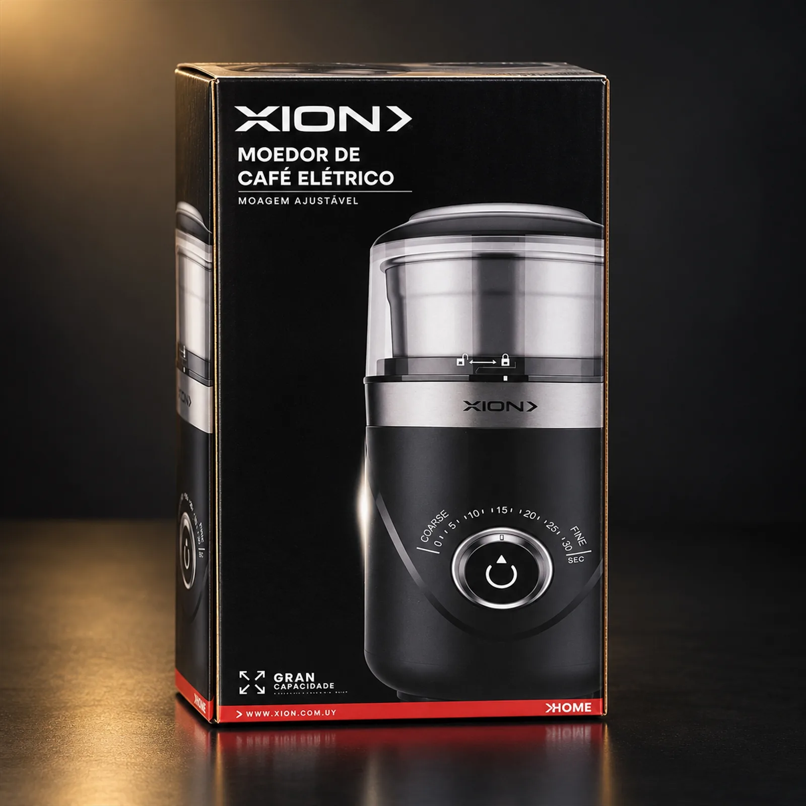 Moedor de Café Triturador Xion XI-CMG110 80g 150W