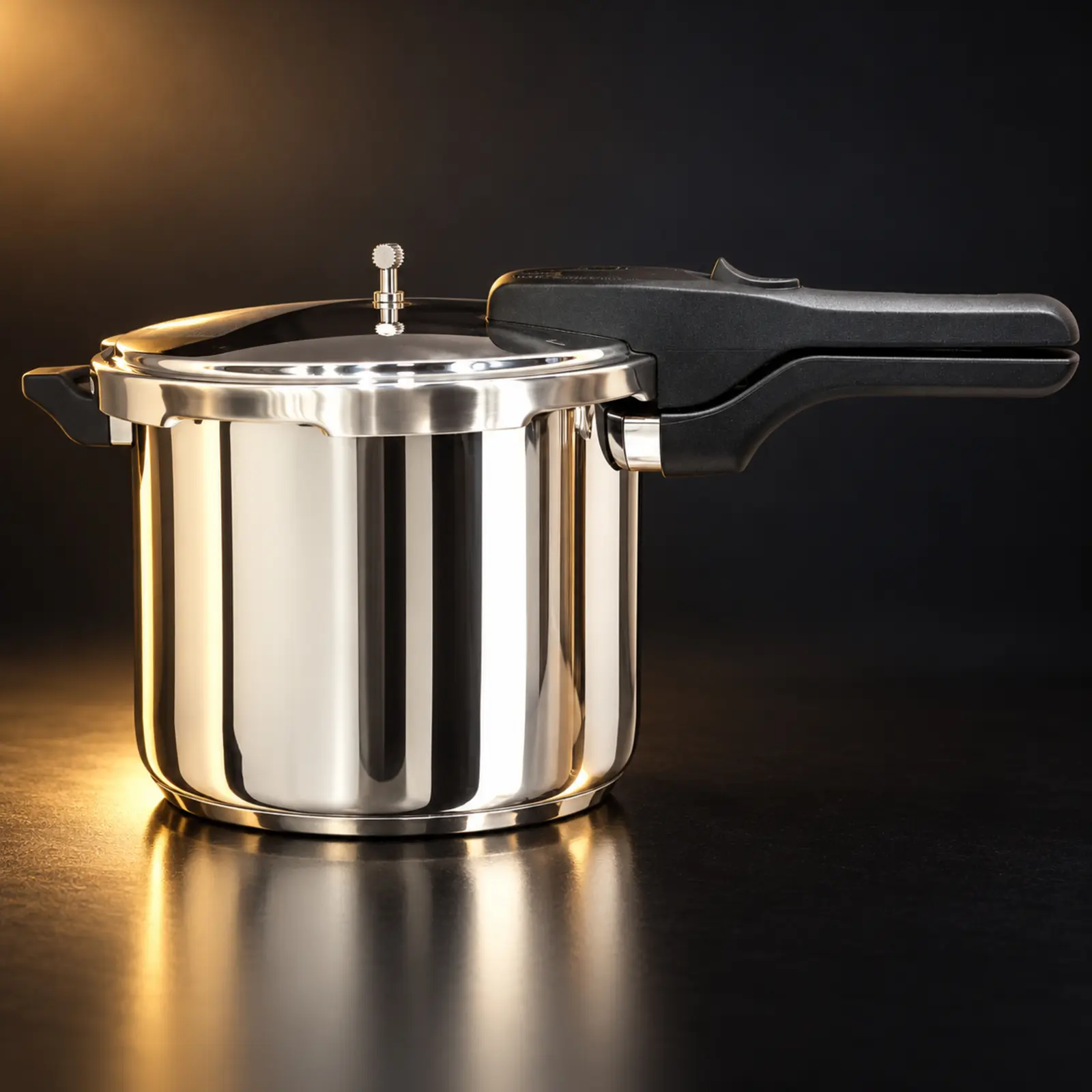 Panela de pressão Tramontina Brava inox 4,5 L