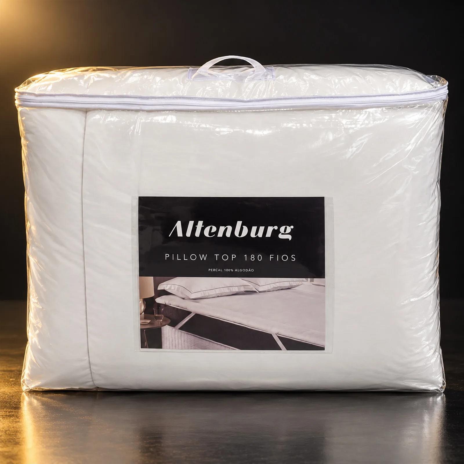 Pillow top Altenburg Lit Blanc king