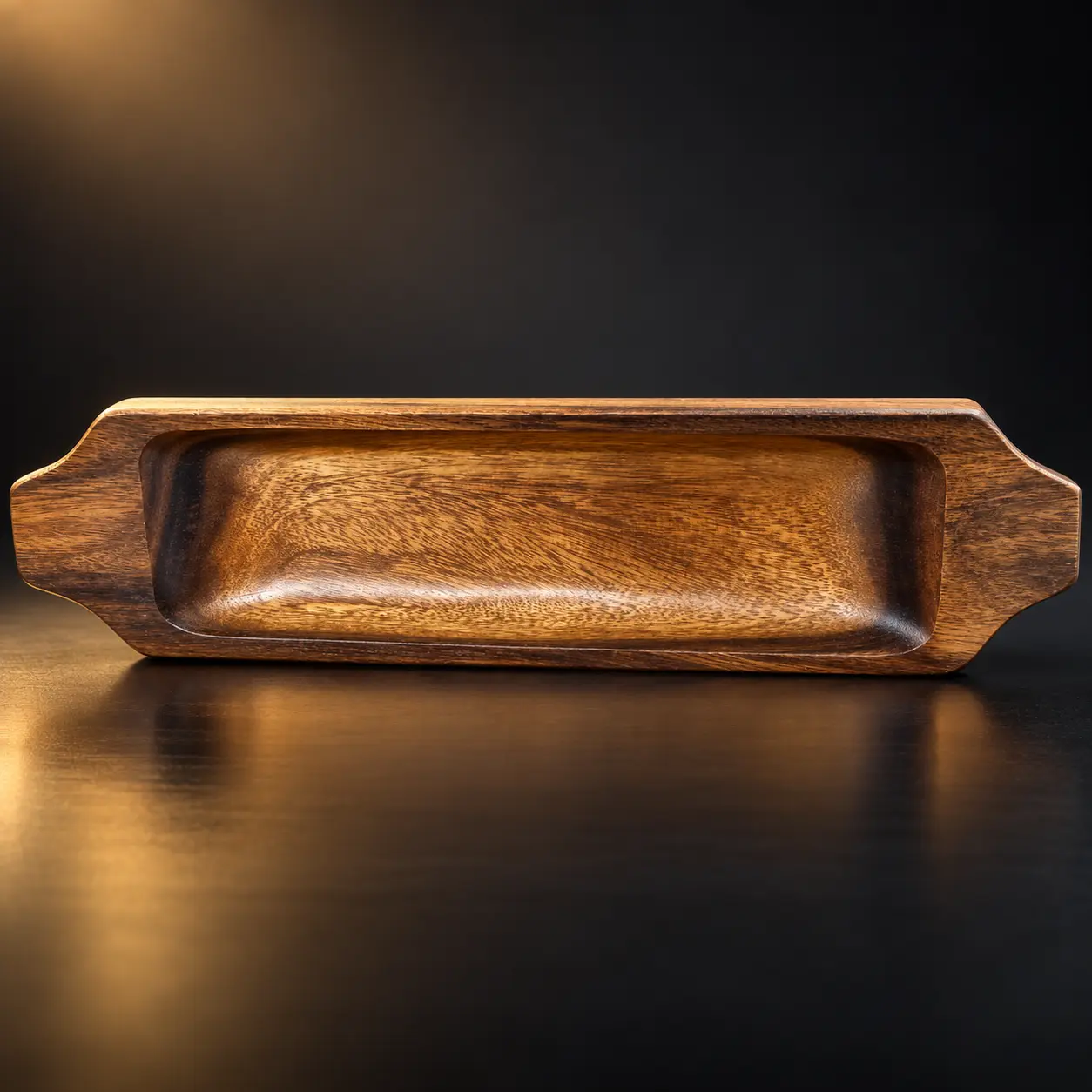 Tábua para petiscos Selecta em acácia 46 x 12 cm