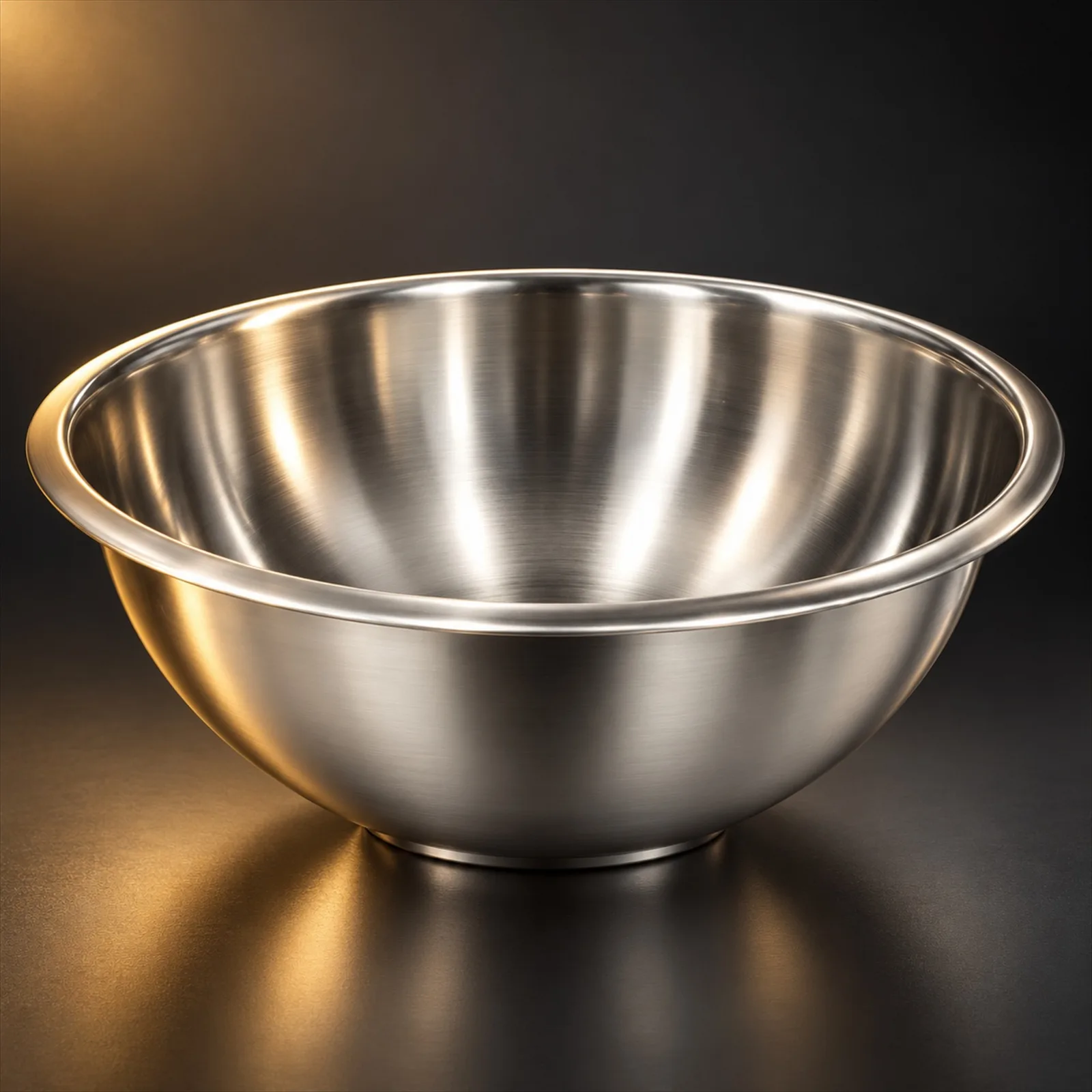 Tigela Deep Mixing Bowl aço inox fosco 28 cm