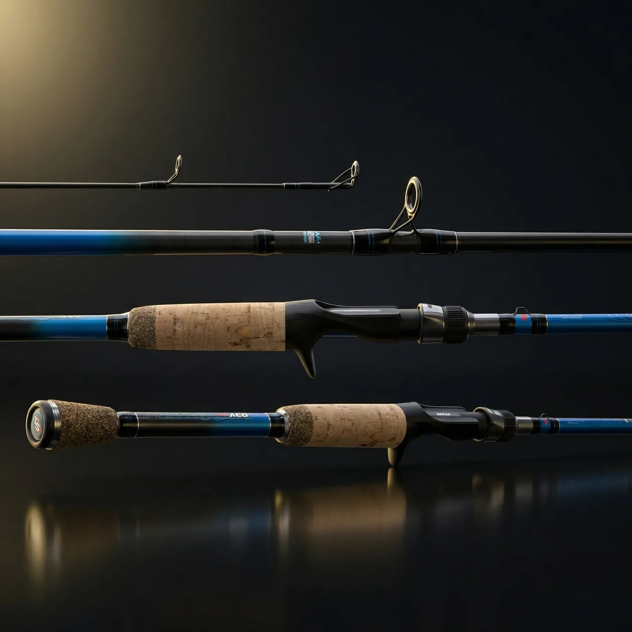 VARA P MOLINETE RAPALA TS2 SPINNING GRAFITE 2.10MTS 6-17LBS