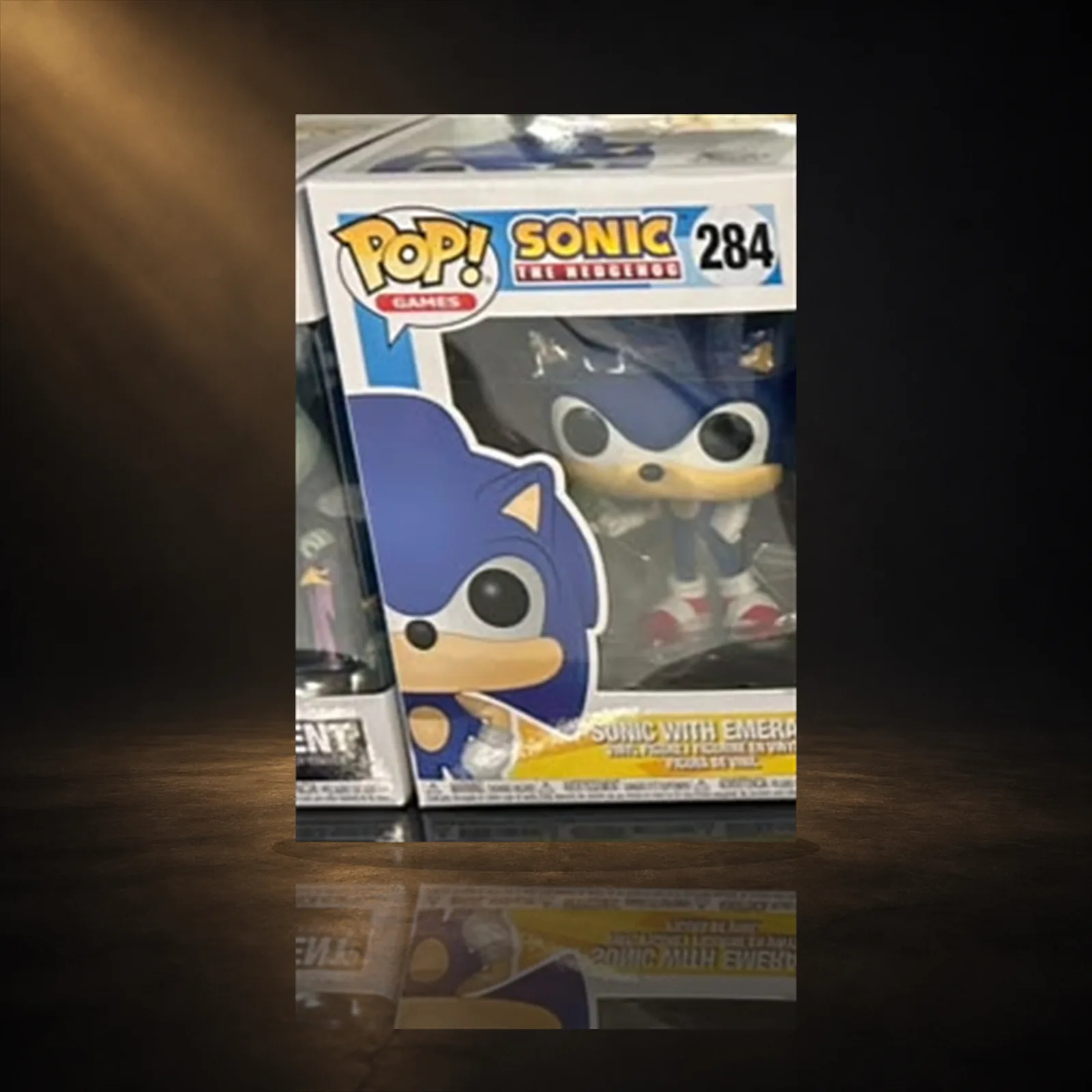Funko Pop Sonic com Esmeralda