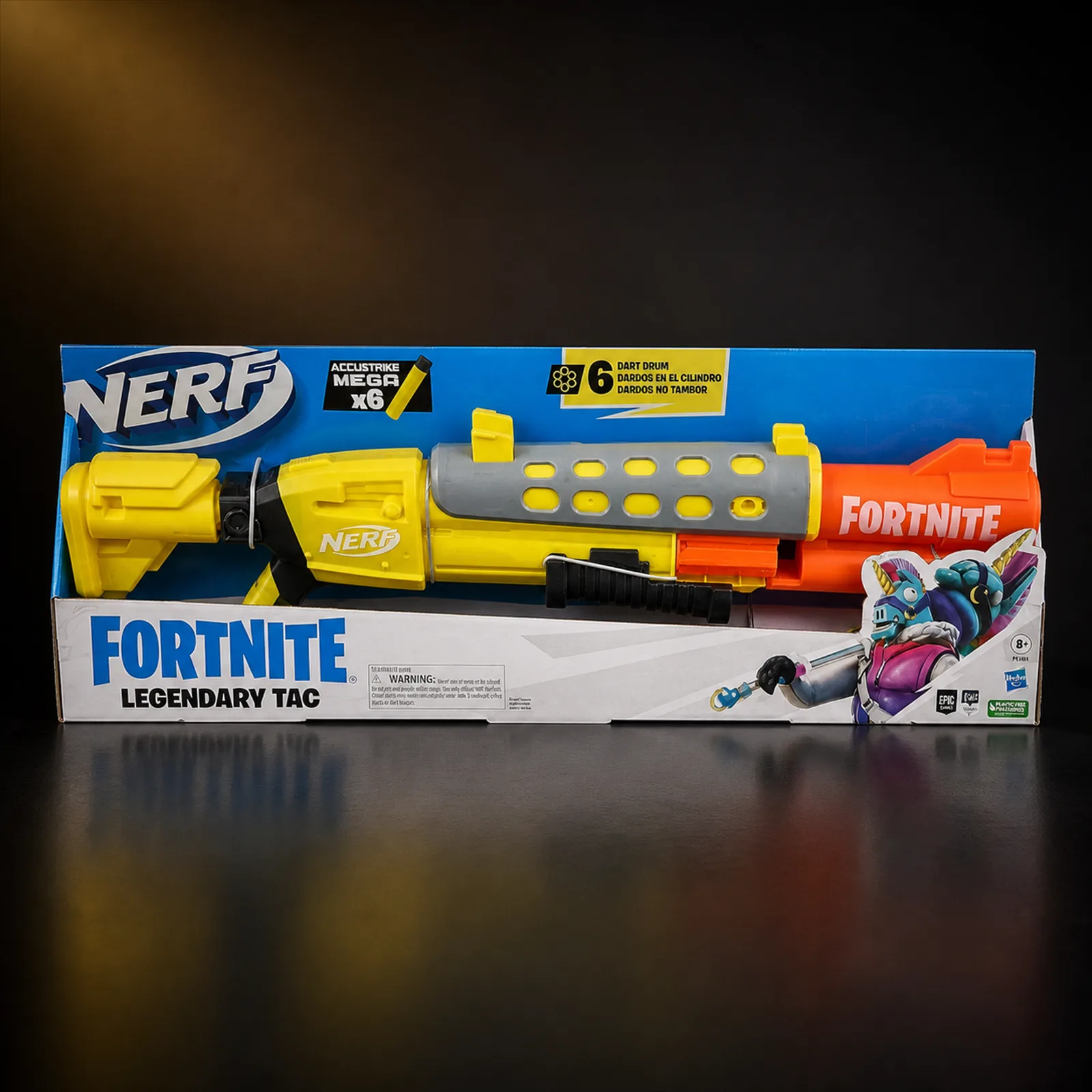Lançador Nerf Fortnite Legendary TAC