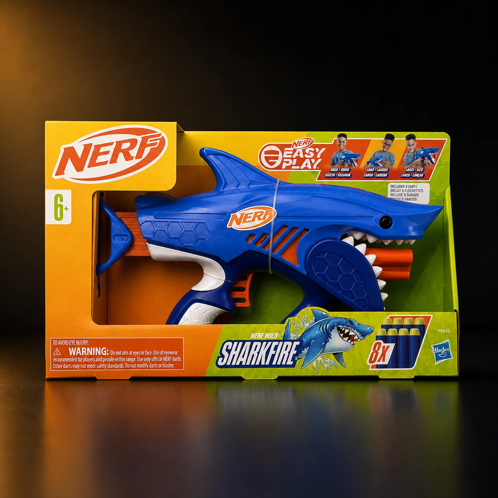 Lançador Nerf Sharkfire