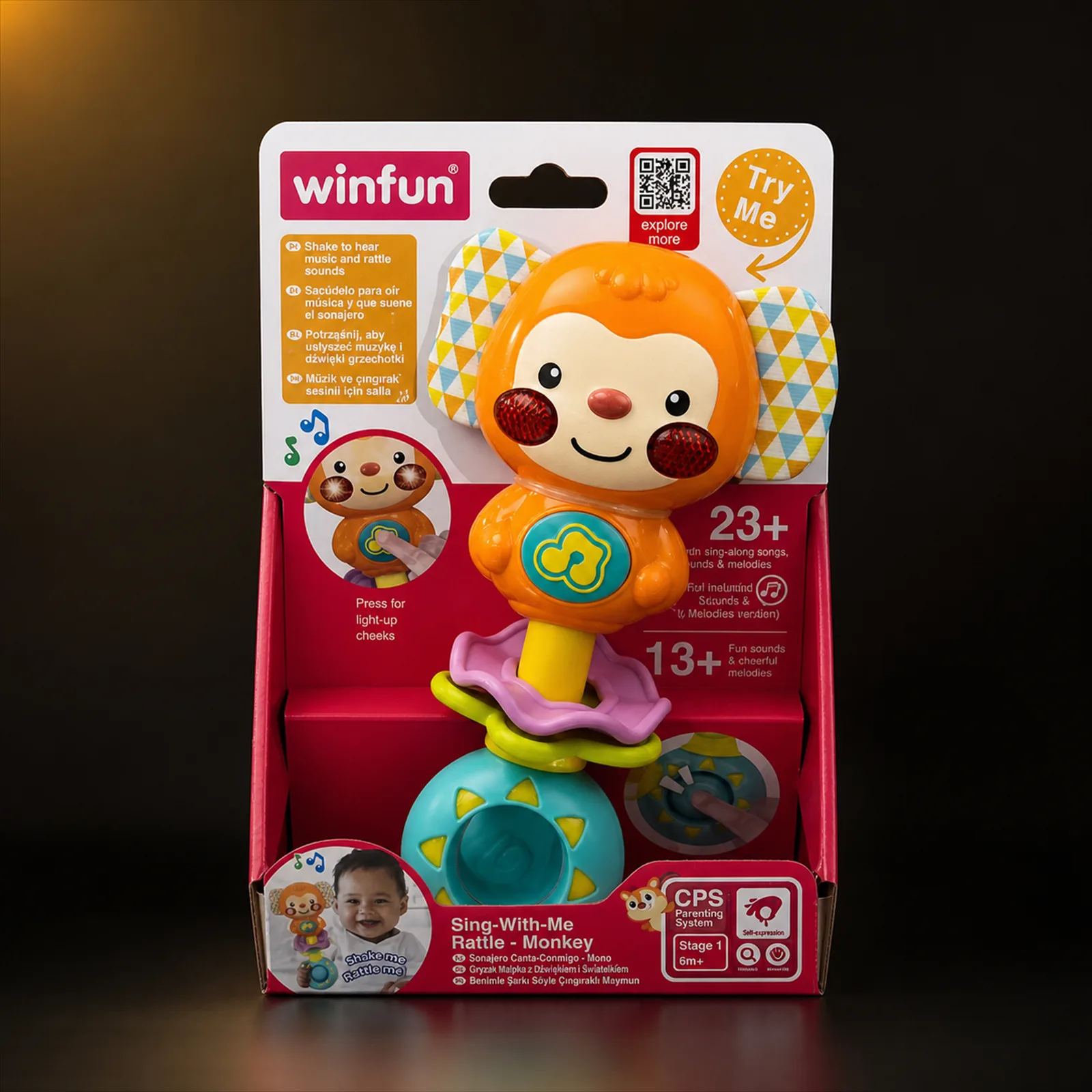 Chocalho Macaco Winfun