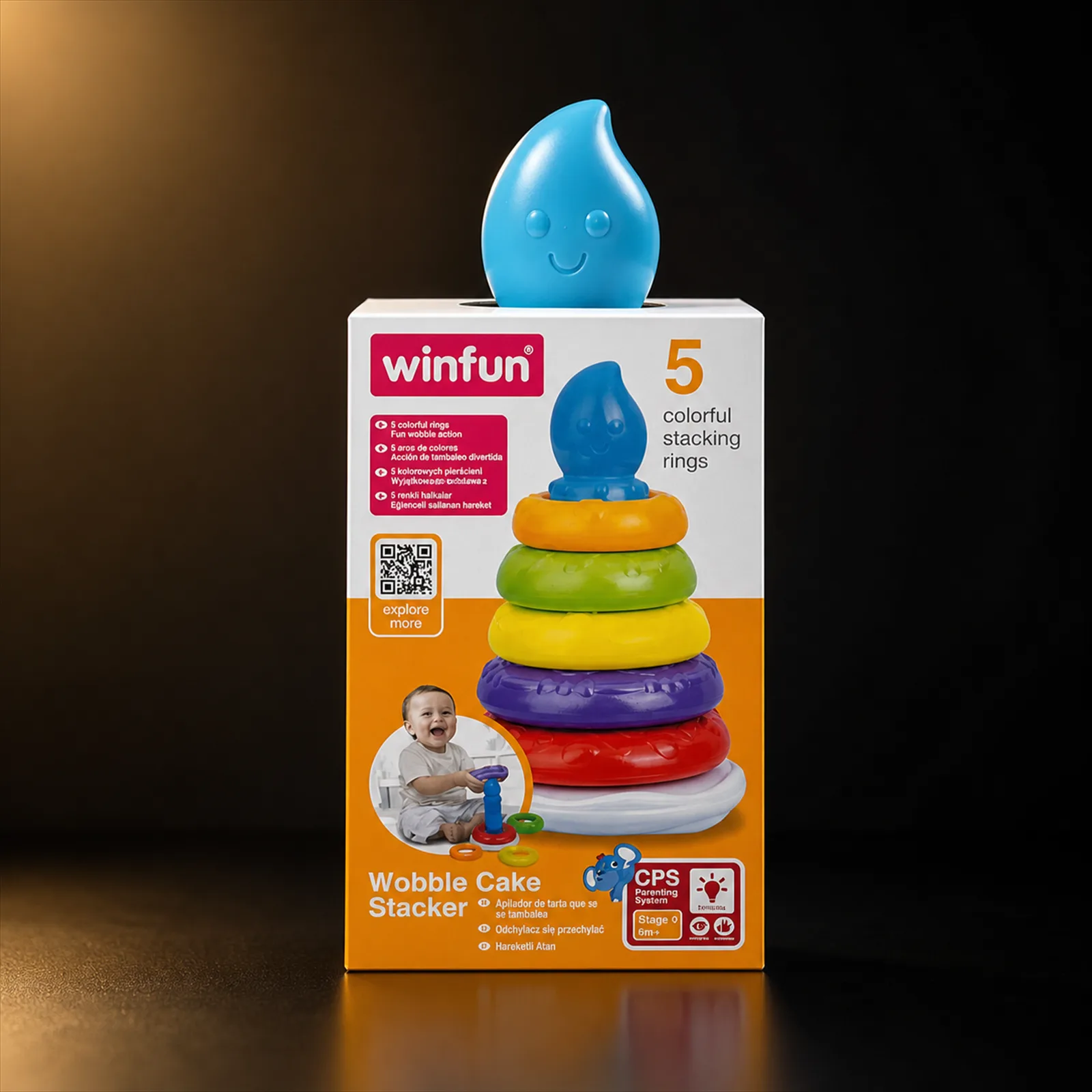 Cubos para Empilhar Winfun