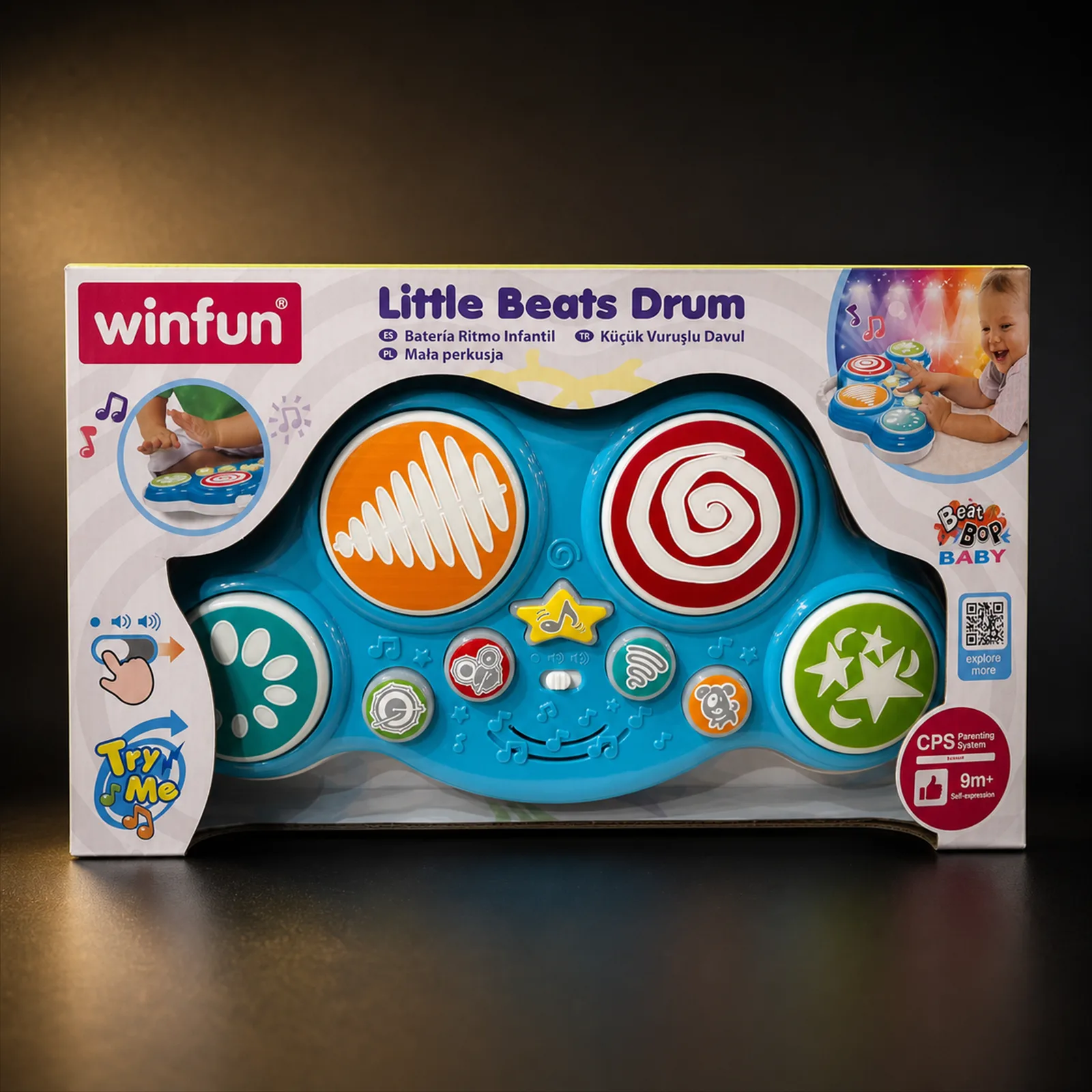 Tambor Winfun para Bebê